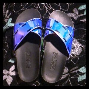 PINK HOLO SLIDES